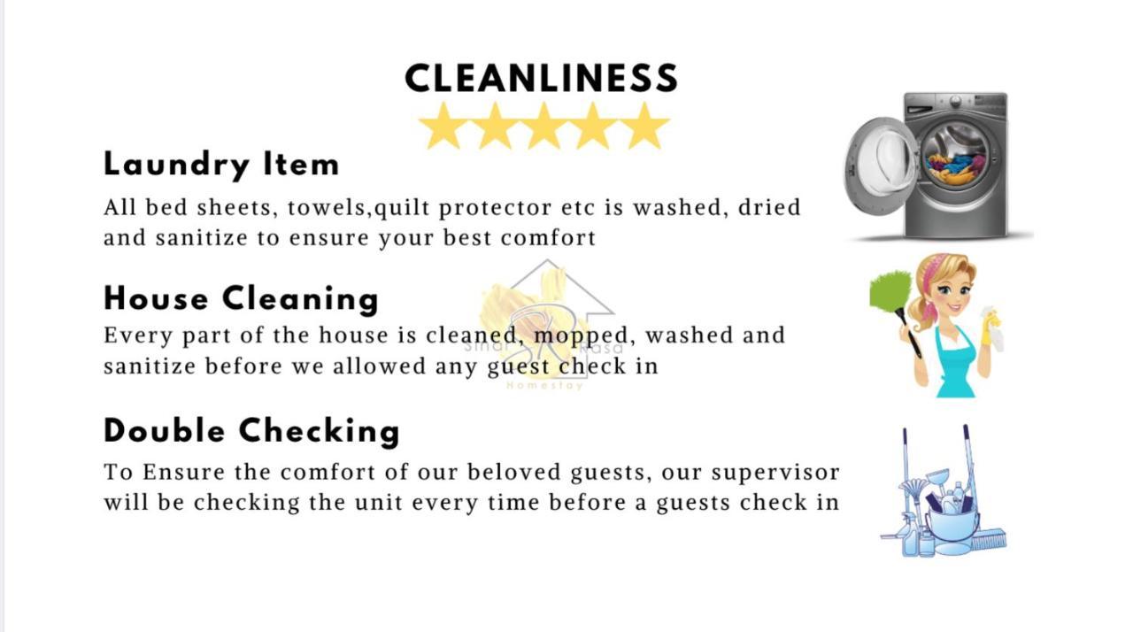 Sinar Rasa Homestay At I-Soho, I-City Shah Alam Luaran gambar A sample of a cleanliness policy
